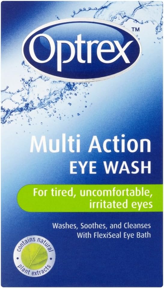 Optrex Multi Action Eye Wash, 100 ml