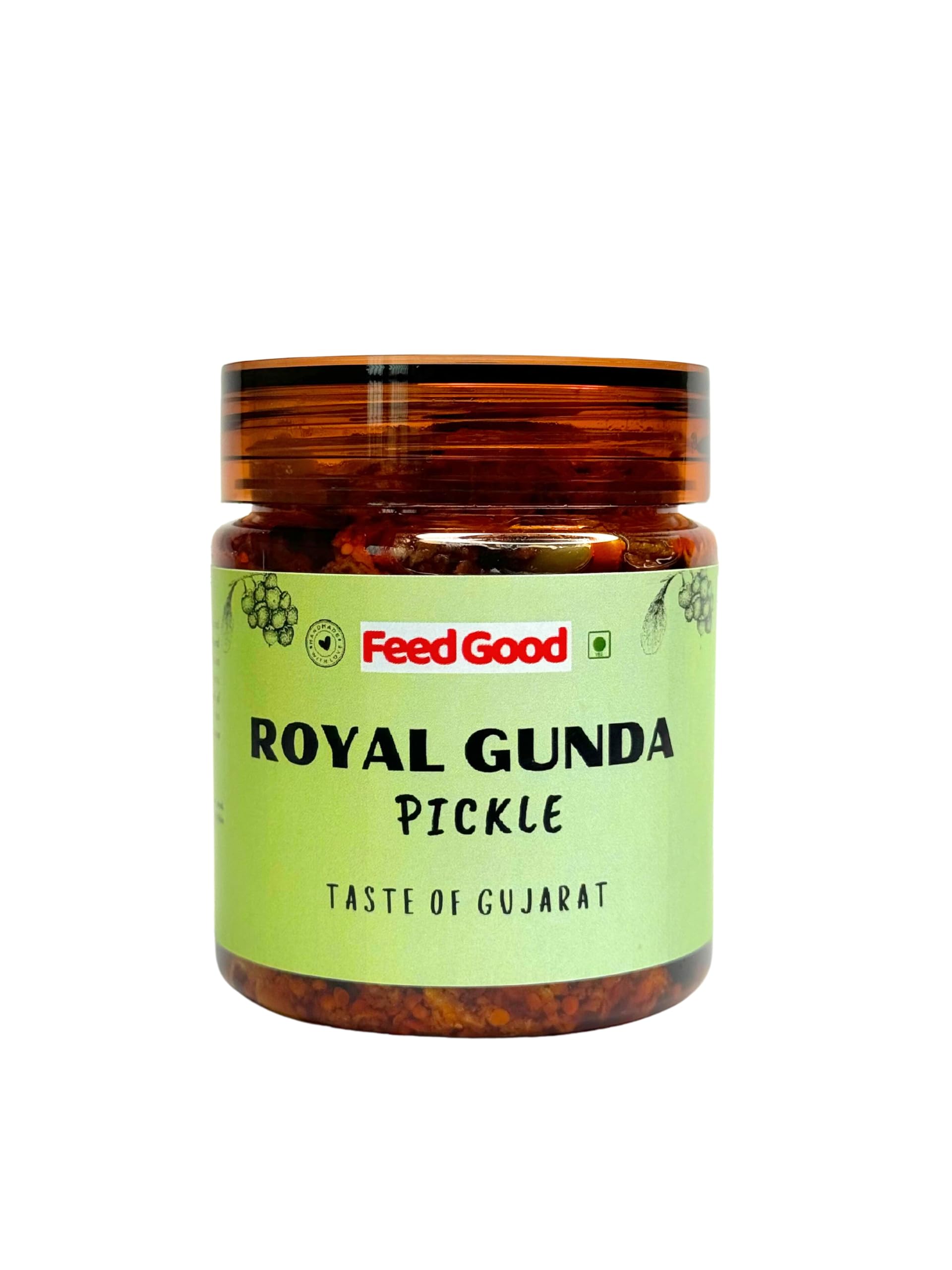 FeedGood® Royal Gunda Pickle | Gujarati Traditional Lasode/Lesua/Gunda Keri Pickle, Manjack fruit pickle| No Preservatives, Pure & Hygienic, Fresh Authentic Tasty Tangy Spicy Delicious Handmade made Achaar | Masaledaar, chatpatta & Khatta Achar(250G (B0D7CCJ8G7) Amazon Price History, Amazon Price Tracker