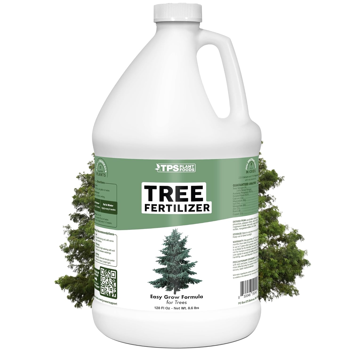 Tree Fertilizer – Liquid Plant Food for Stronger Roots, Fuller Foliage & Healthy Tree Growth, 1 Gallon