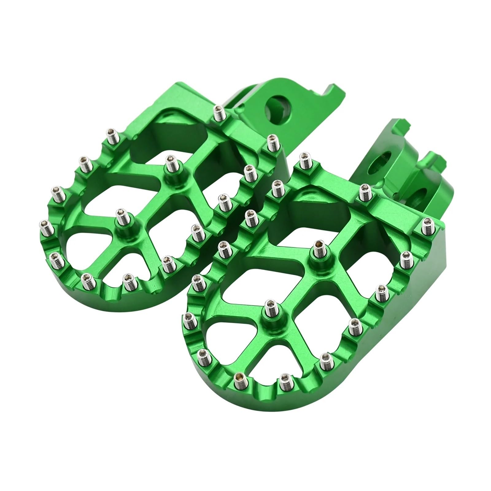 Cale pied large grip acier pour contrôle optimal du train arrière KX - 8