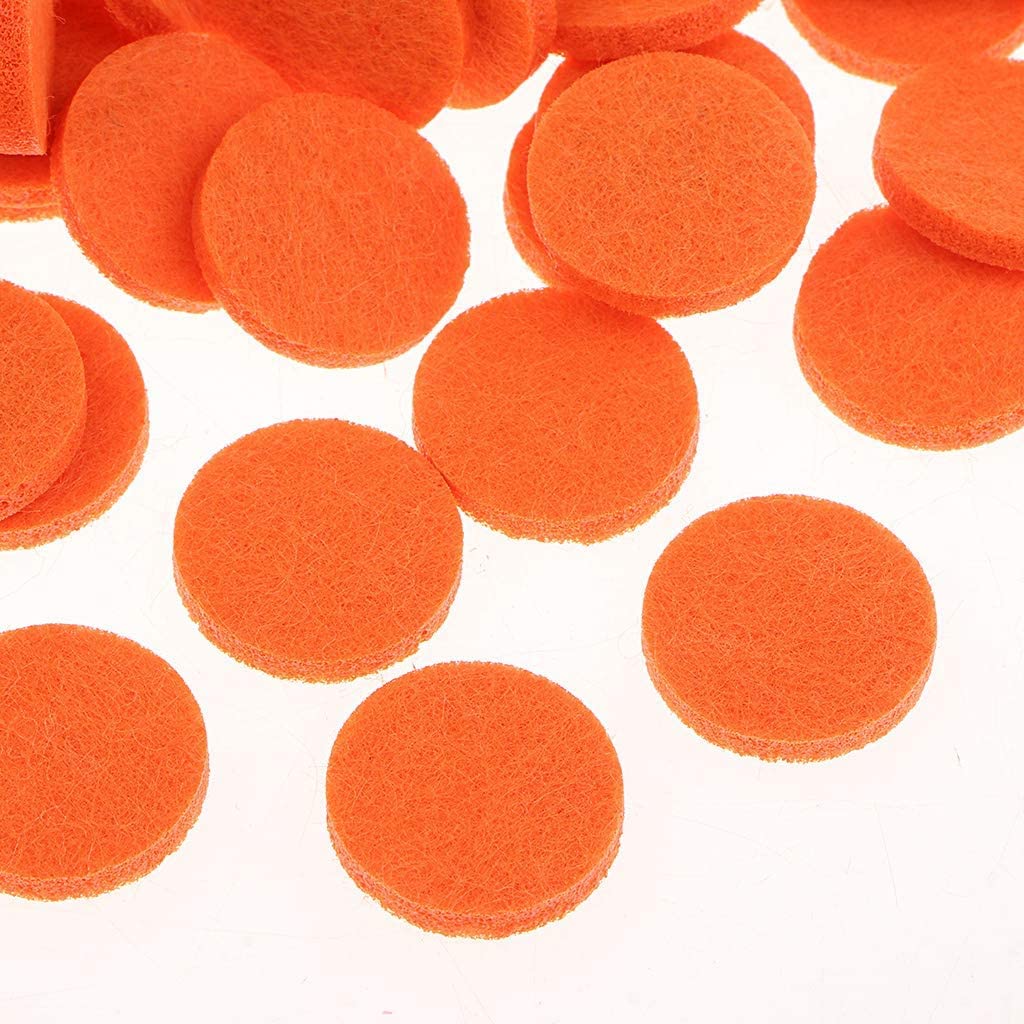 200 Cuscinetti In Feltro Per Diffusore Oli Essenziali – Diametro 22,5 Mm, Spessori 3 Mm, Multicolore, Ricambio Per Collana E Auto