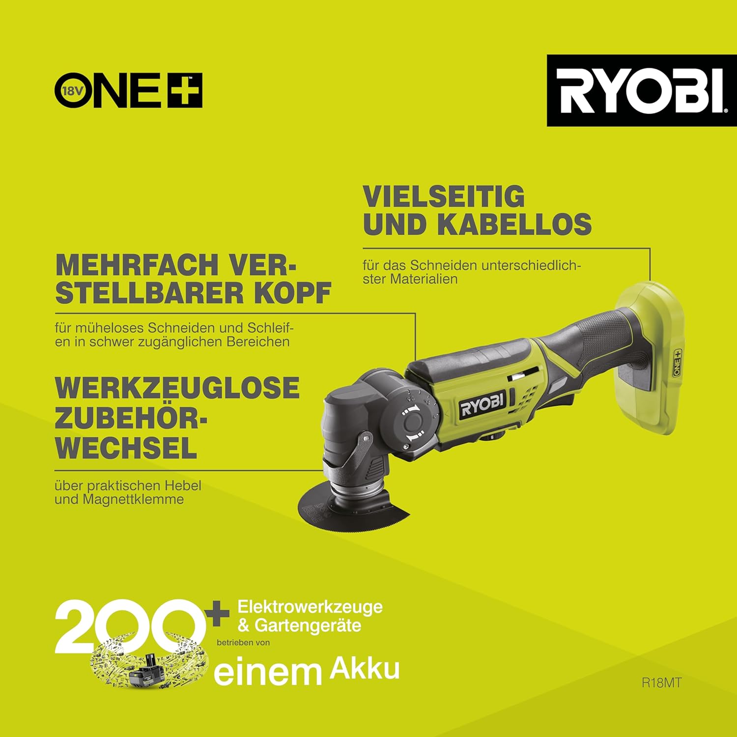 Ryobi multitool fej és csatlakozások