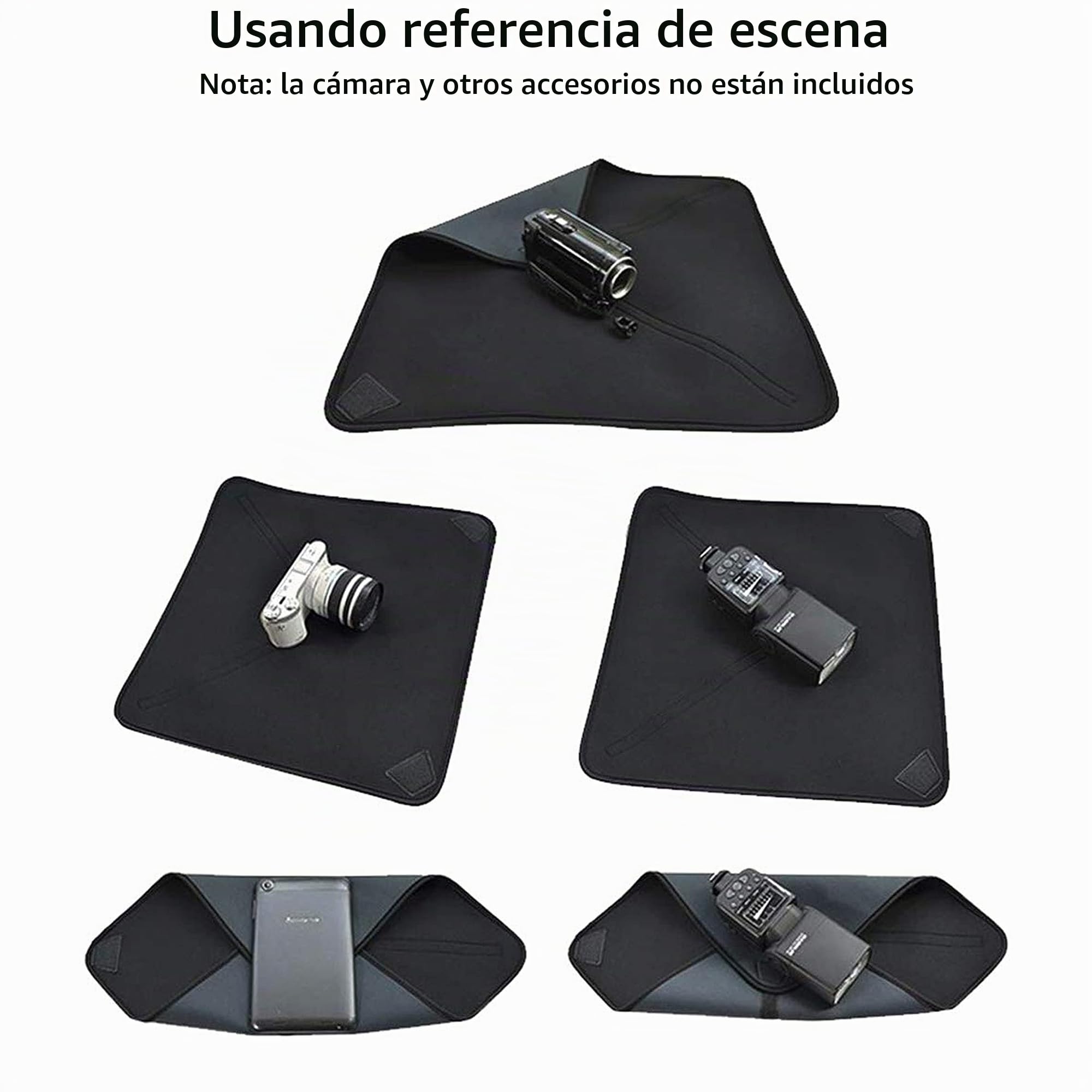 Selens envoltura de neopreno proteccionalrededor de la cámara y lente para DSLR