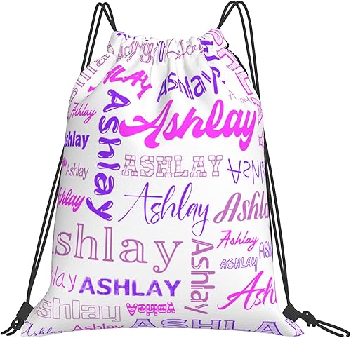 Mochila personalizada con cordón para hombres y mujeres, pequeña bolsa de gimnasio, playa, compras, deporte, yoga, Nombre personalizado-18, Mochilas