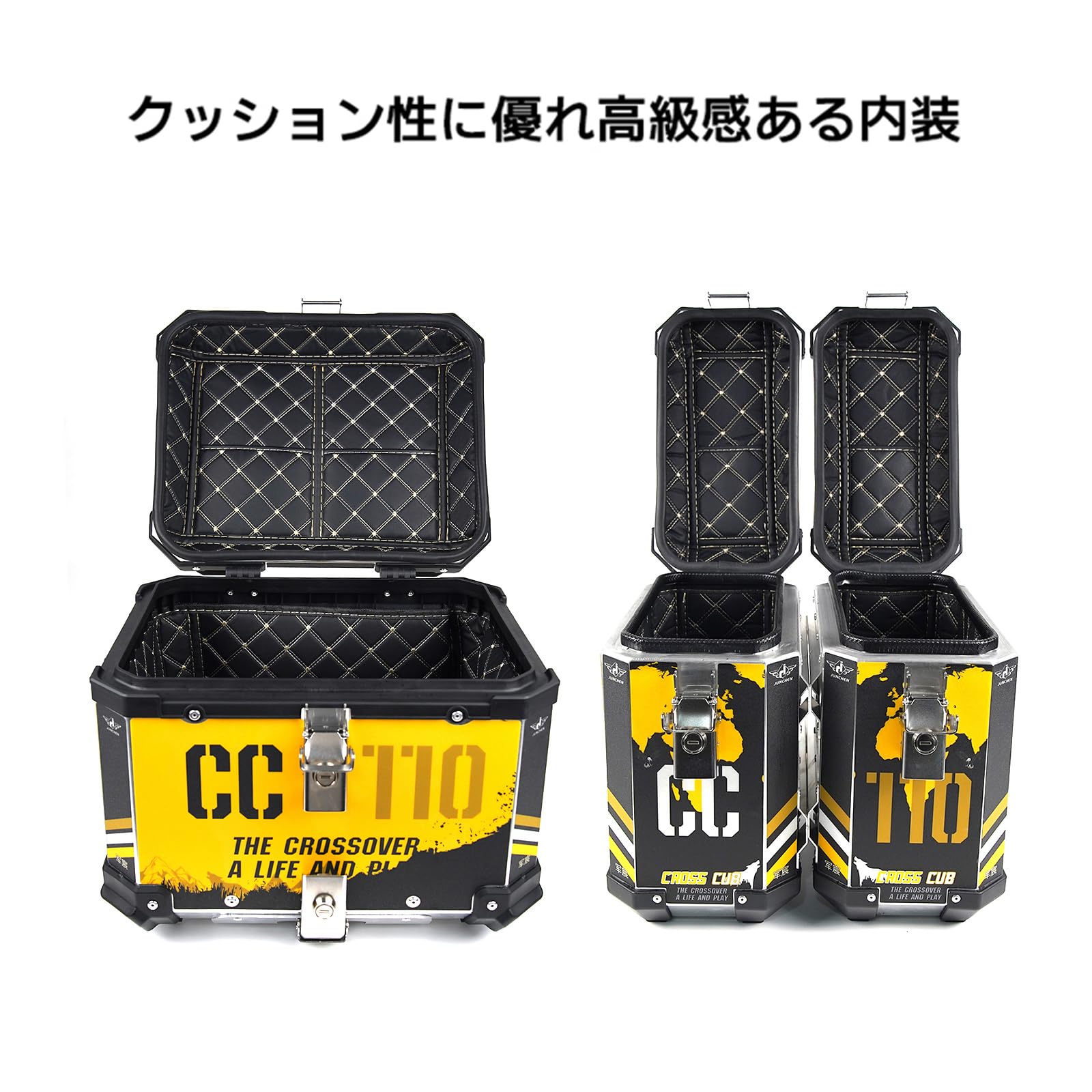 Amazon | HI-LINE バイク リアボックス クロスカブ CC110 トップ