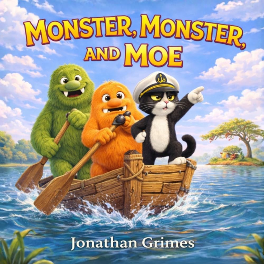 Monster, Monster, and Moe: A Funny Monster Adventure Picture Book for Kids Ages 3–6