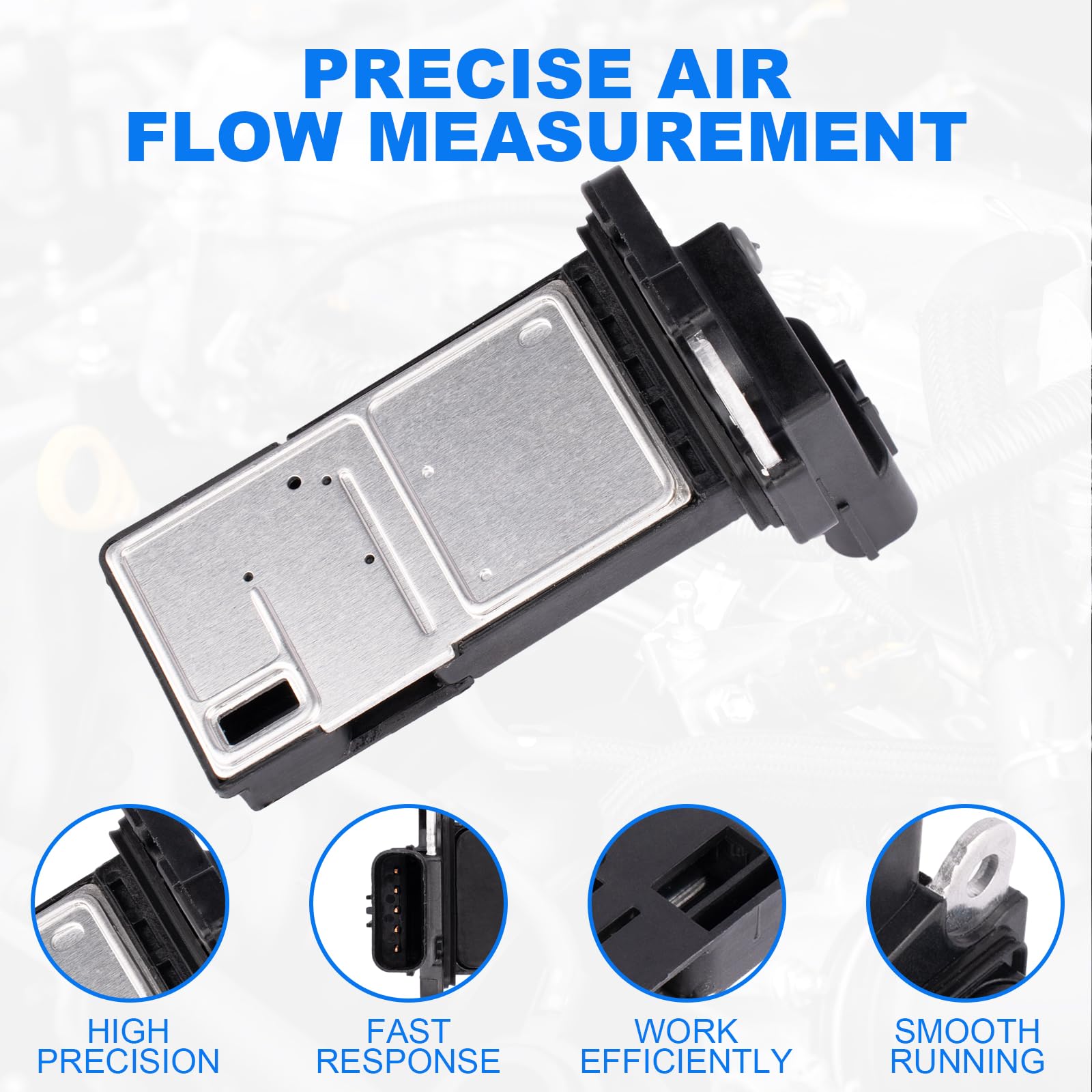 Mass Air Flow MAF Sensor Meter AFH70M-78 Fits 13-16 Chevrolet Impala 2.5L 3.6L E