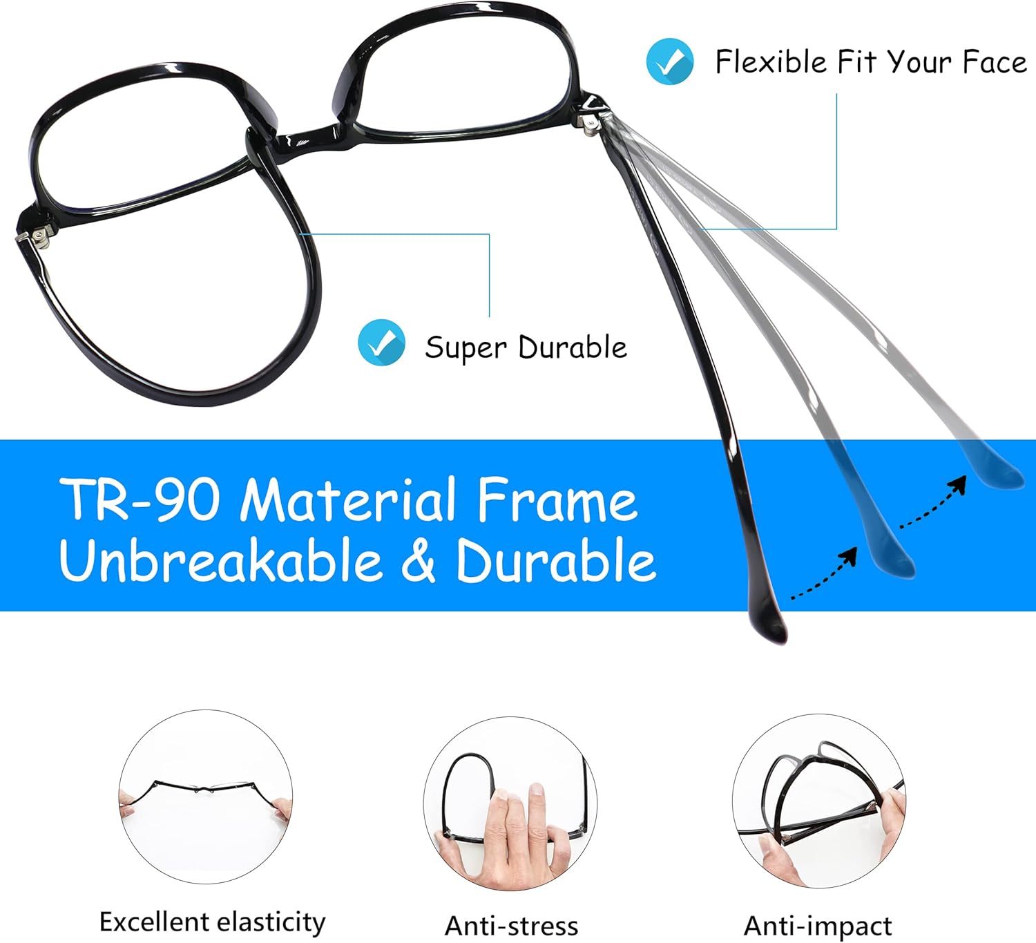 Crаzу Dеаlѕ Blue Light Blocking Glasses for TV Phone Computer Gaming Screen Men and Women, TR90 Frame, Anti Eyestrain UV, 2 Pack Blасk Frіdау - 60% оƒƒ Blue Light Blocking Glasses for TV Phone Computer Gaming Screen Men and Women, TR90 Frame, Anti Eyestrain UV, 2 Pack