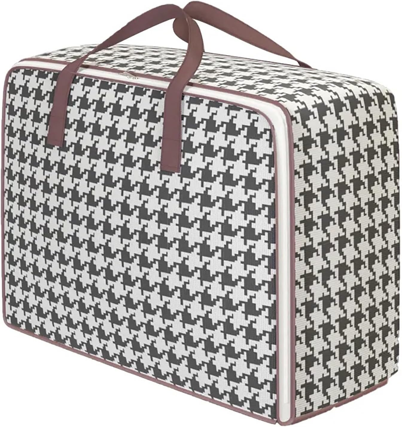 DOSSAE Foldable Blanket Storage Bags,Storage Totes for Space Saving,Large Blanket Clothes Organization,Foldable Closet Organizers Storage Containers,with Durable Handles. (Size : 68L)