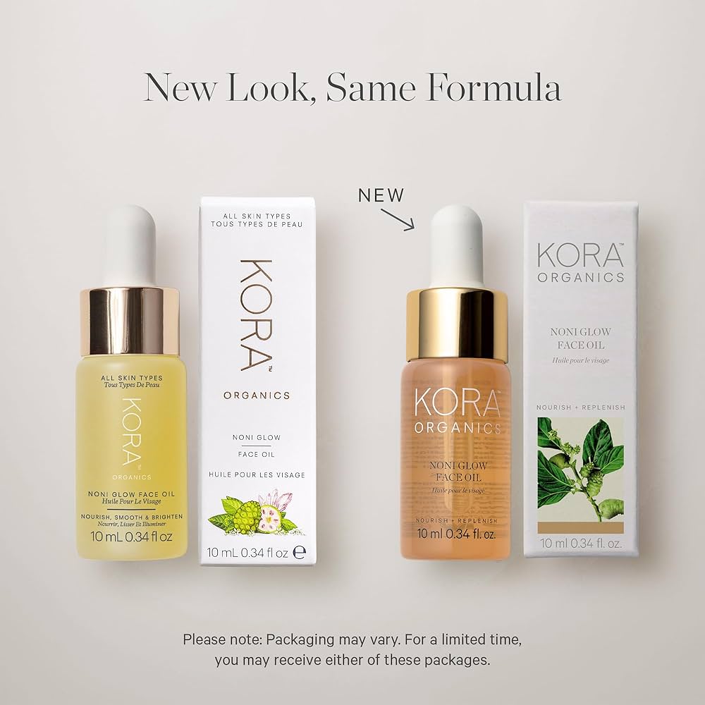 Amazon.com: KORA Organics Noni Glow Hydrating Face Oil with