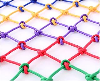 Protection Safety Net Rope Net Safety Nets Child Protection Net Cargo Nets Trailer Nets Container Safety Net Yard Plant Decoration Hemp Rope Ladder Shoot Decorative Wall Ceiling Decoration(Size:1x2m)