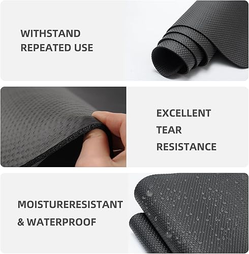 Miniatura 8 de Exercise Equipment Mats For Floor,Treadmill Mat,Foldable Treadmill Mat,Walking Pad Mat For Carpet,Exercise Bike Mat,Under Elliptical Mat,Rowing