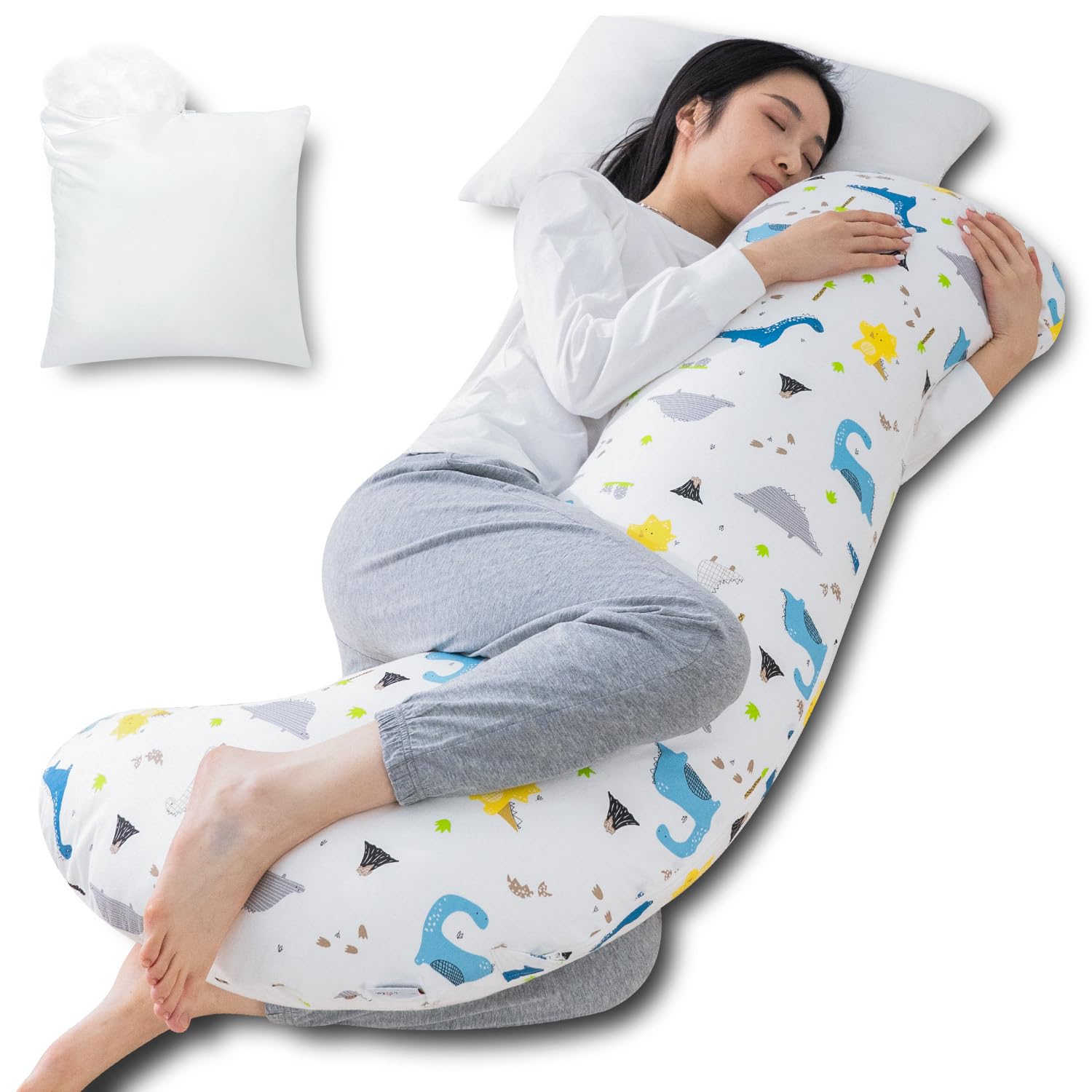 ☆Genki life 抱き枕 だきまくら◆質の良い睡眠のお供 Amazon｜Genki life 抱き枕 だきまくら 大きい 120cm S字型 妊婦用