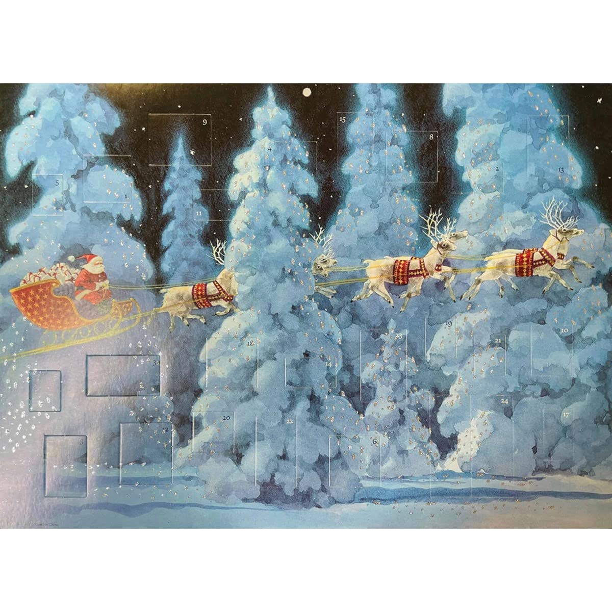 Advent Calendar: Ted Rand "the Night before Christmas"