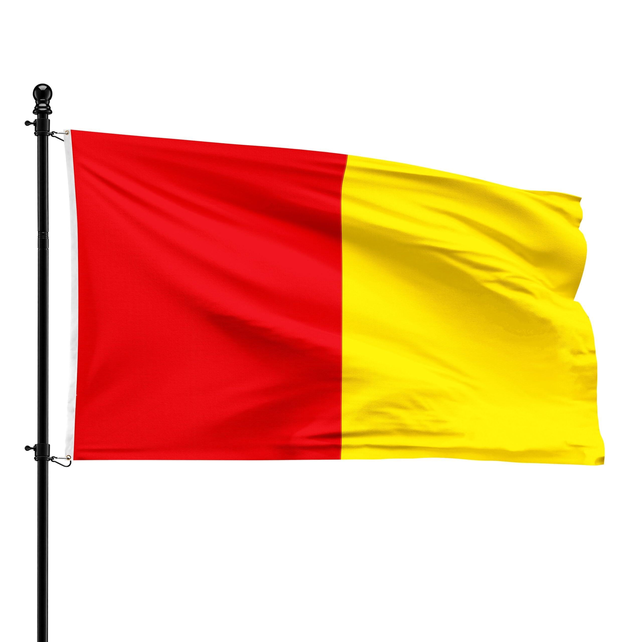 Bandera de Lieja 90x150cm con costuras reforzadas y tejido premium exterior
