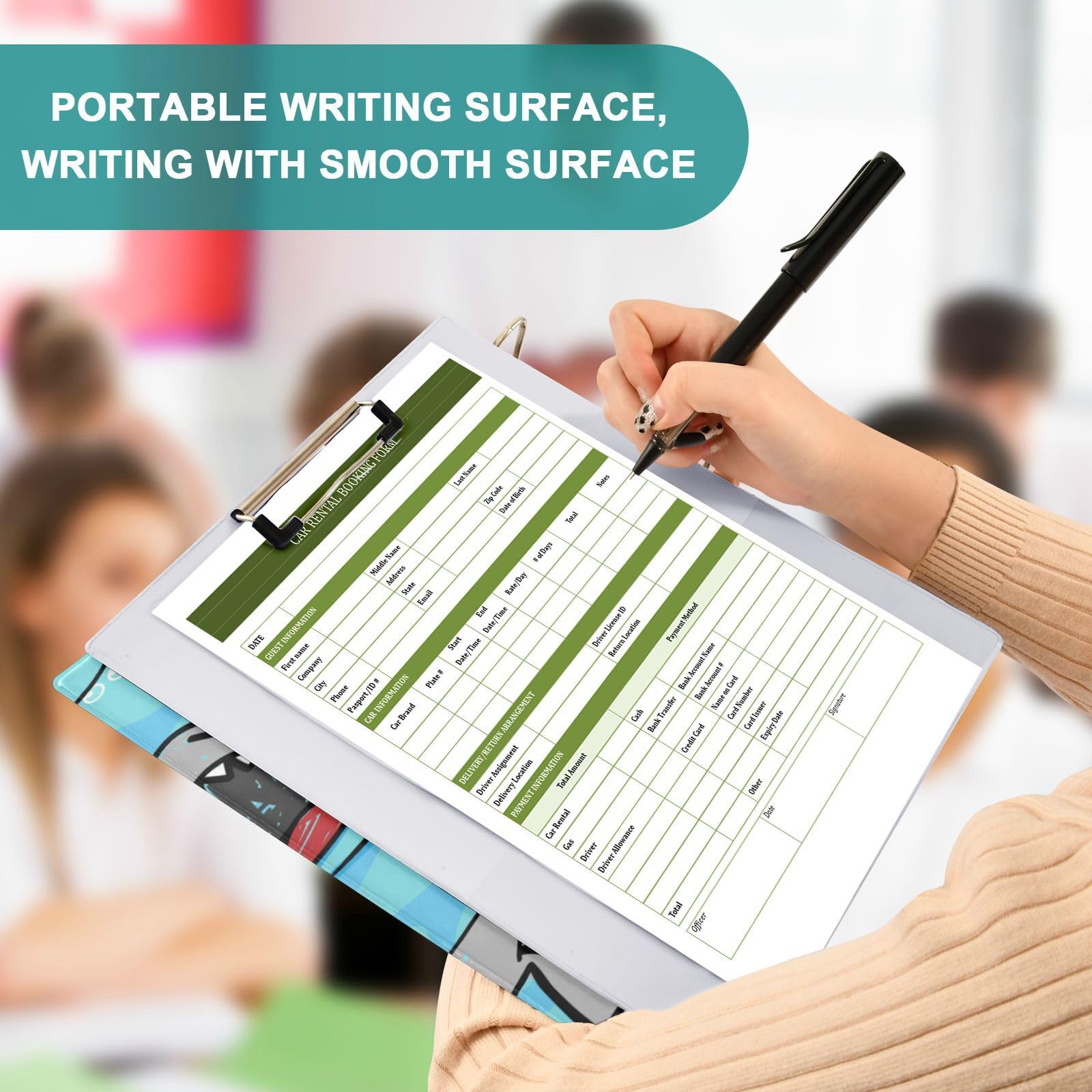 Round Rings Binders 1 And A Half Inch Binders With Pocket - View #10