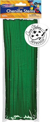 Limpiapipas o chenillas de Chenille Kraft, Verde