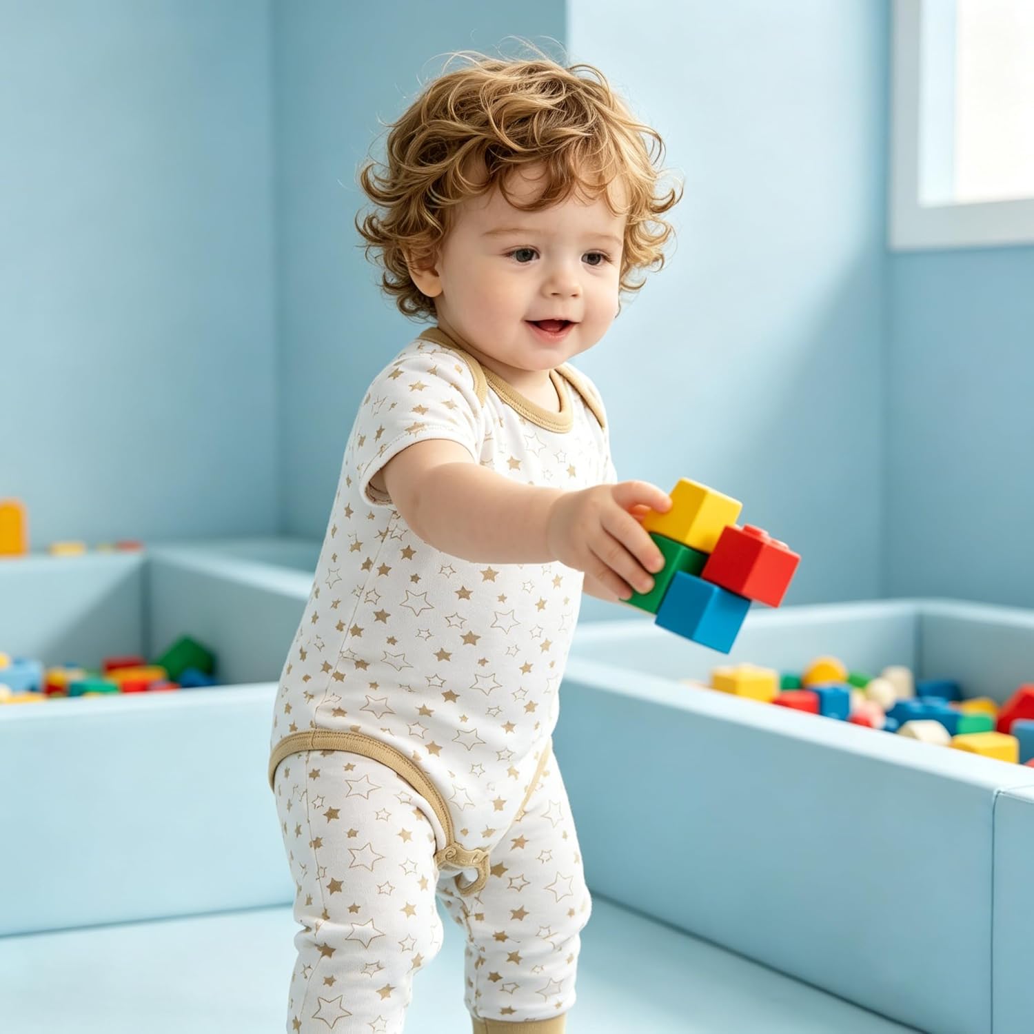Infant Unisex Baby Bodysuit and Pant Sets Layette 10-pcs Cotton Soft Newborn Boy Girl Clothes Outfits
