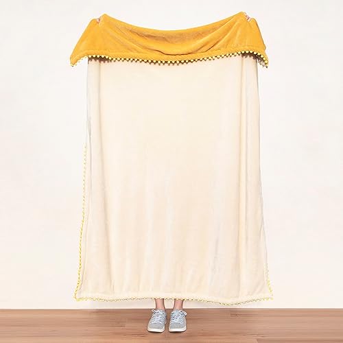 Miniatura 8 de MONDAY MOOSE Fundas de almohada decorativas sólidas de 18 x 18 pulgadas y manta de forro polar de 50 x 60 pulgadas, mezcla y combina para la