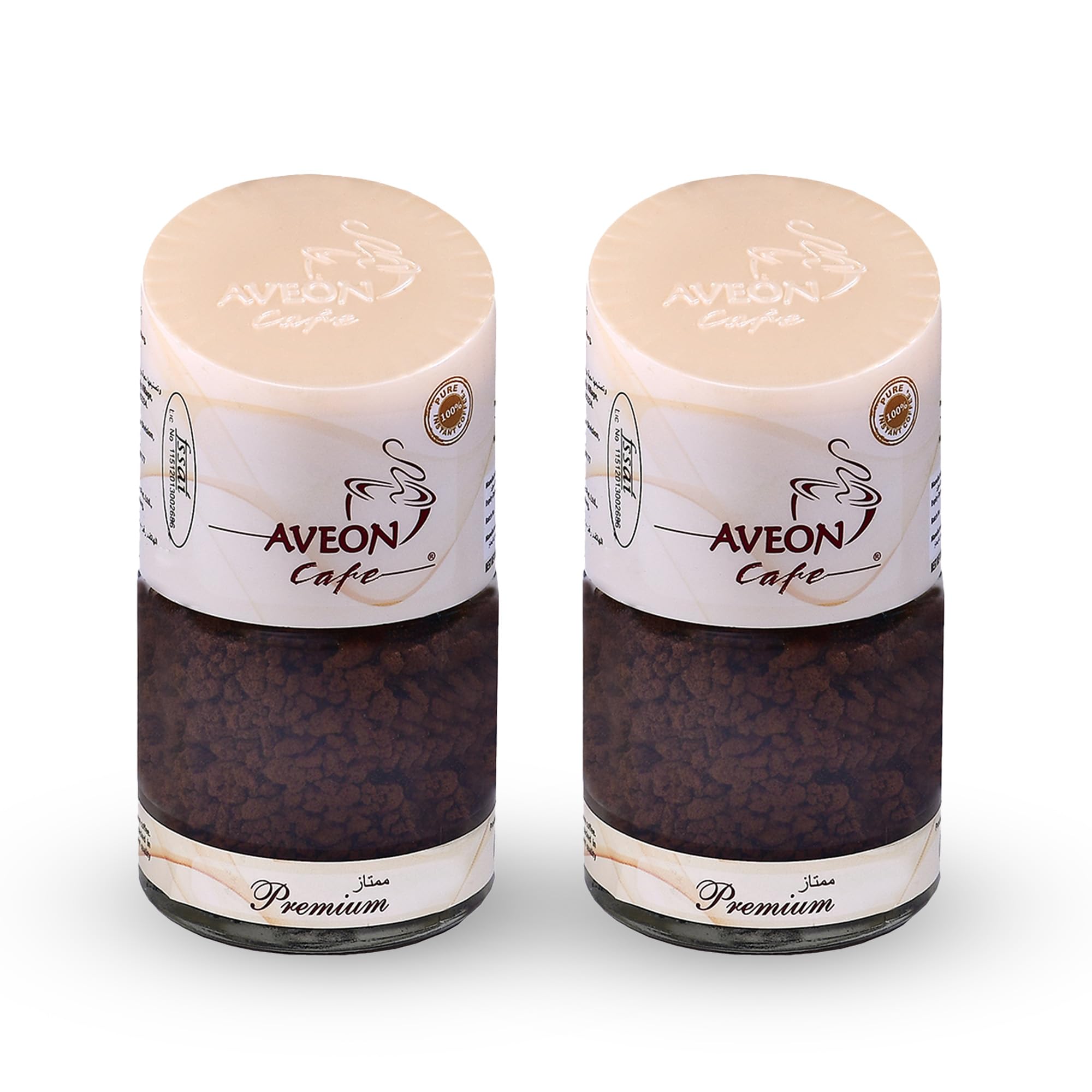 Aveon Café Premium Instant Coffee - 50g Jar Pack of 2 (2 x 50g Jars) Finely Agglomerated Blend for Rich Aroma & Smooth Flavor | Crafted with Arabica and Robusta | 100% Coffee Perfection (B0CZXK5ZL6) Amazon Price History, Amazon Price Tracker