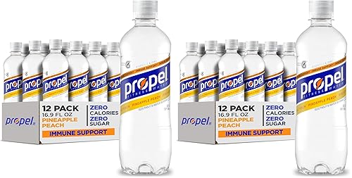 Miniatura 9 de Propel - Bebida de apoyo inmunológico con vitamina C y Zinc, paquete de 3 sabores surtidos, 12 botellas de 16.9 onzas líquidas