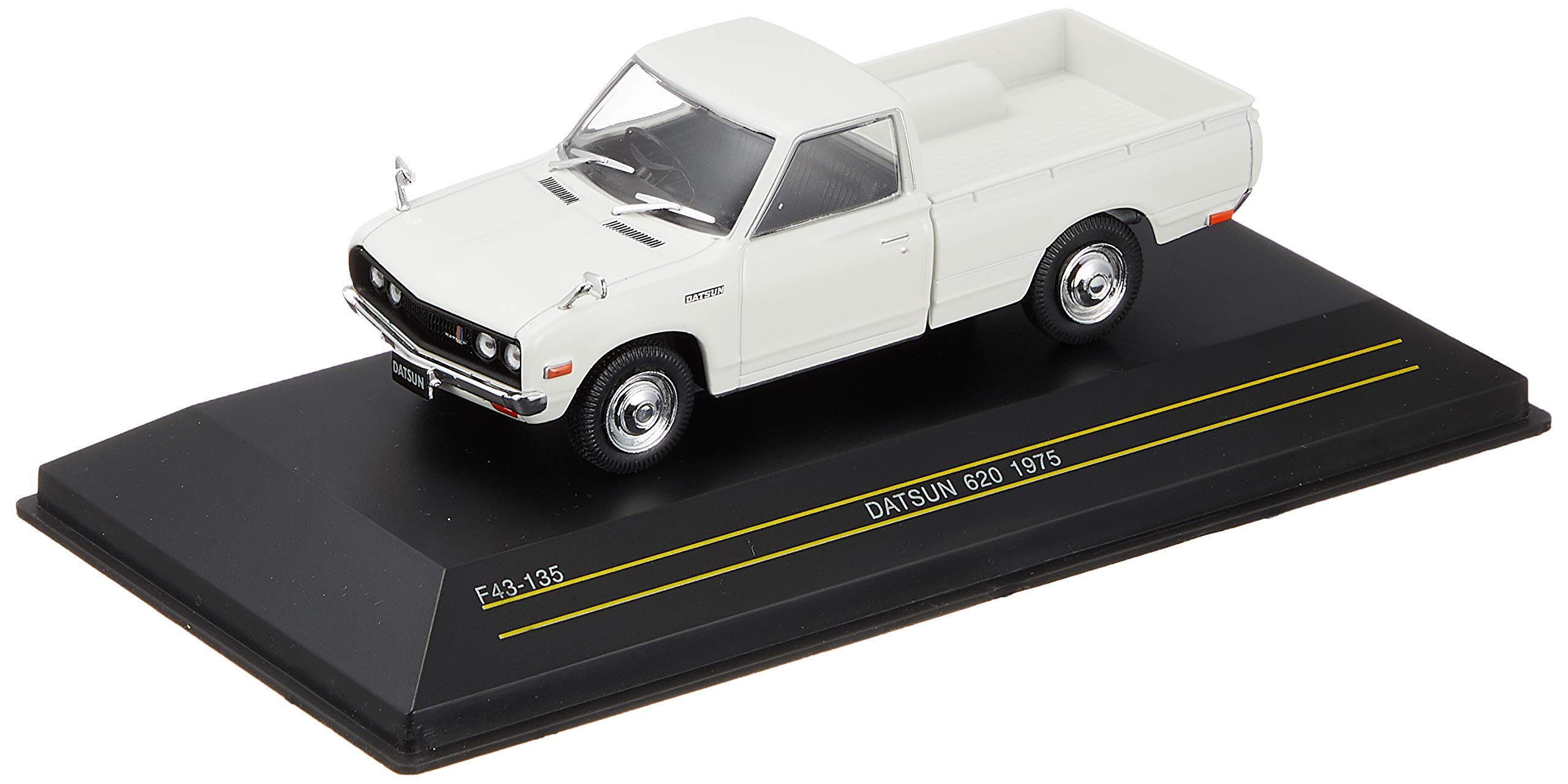 Amazon | FIRST:43 1/43 ダットサン 620 1975 ホワイト 完成品 