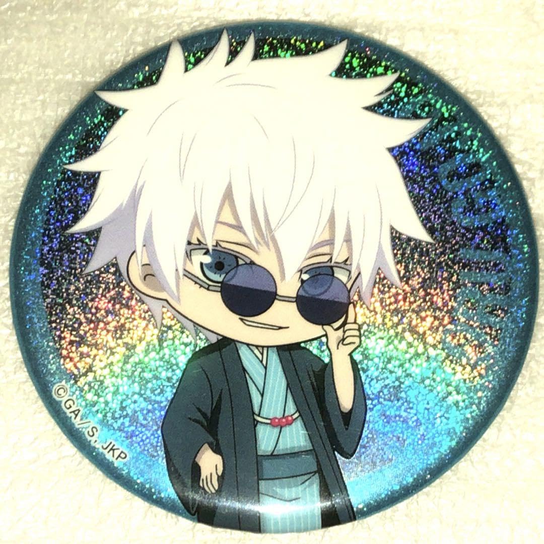 呪術廻戦ジャンプフェスタ2024JFローソンホログラム缶バッジ五条悟