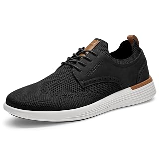 Coostar Mens Casual Shoes Lightweight Dress Sneakers Business Oxfords Breeze Walking Tennis Shoe - Amazon product rated Grade A
