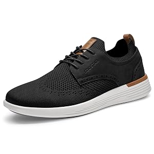 Mens Casual Shoes Lightweight Dress Sneakers Business Oxfords Breeze Walking Tennis Shoe