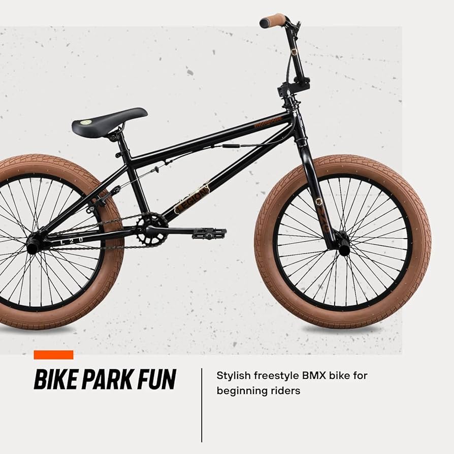 Mongoose Legion L20 Kids Freestyle BMX Bike, Intermediate