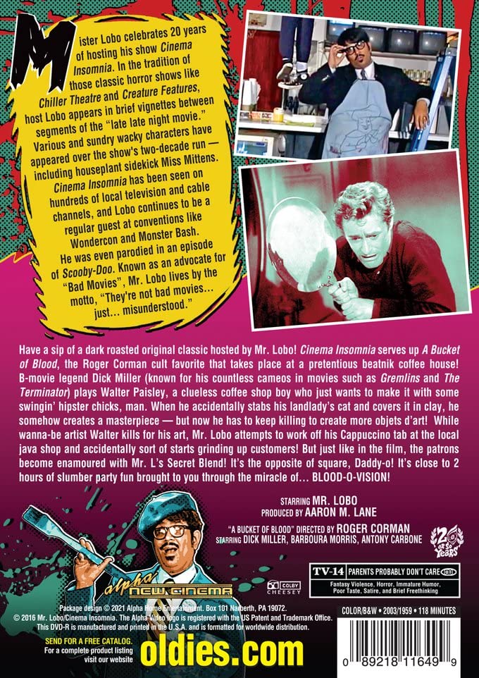 Miniatura 2 de Mr. Lobo's Cinema Insomnia A Bucket of Blood DVD