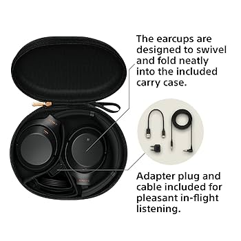 SONY WH-1000XM3 ブラック Sony WH-1000XM3 Bluetooth Wireless Over Ear Headphones with