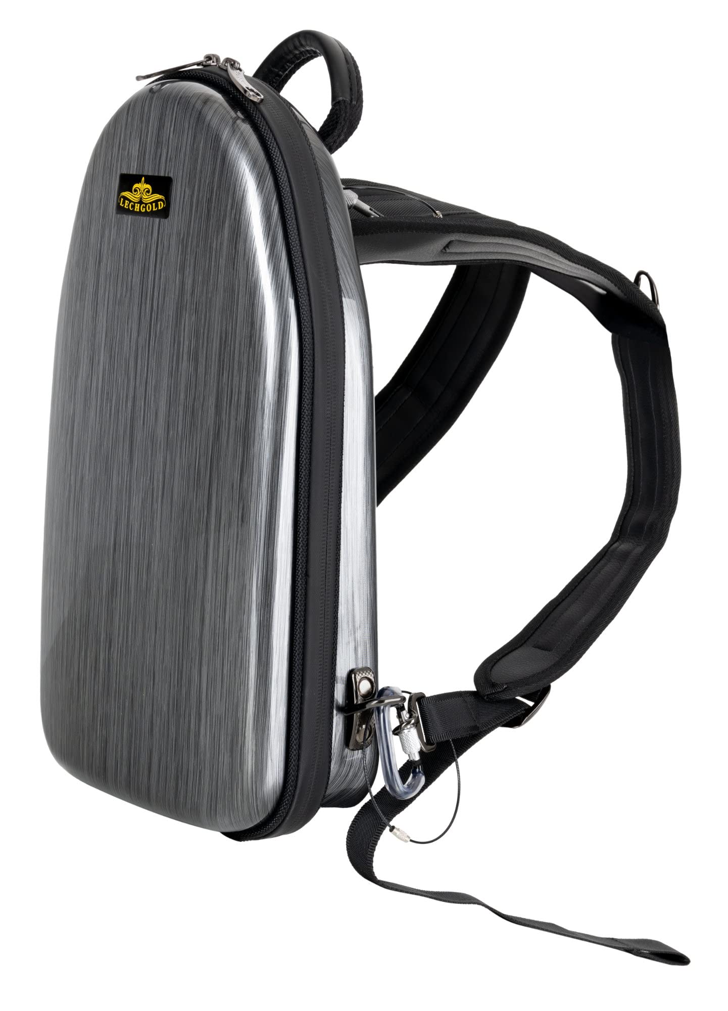 Estuche Deluxe Lechgold para Clarinete (Boehm), Caja de plástico resistente | Estuche para instrumento Lechgold "Deluxe" para clarinete (Boehm), Apto para clarinetes Bb con sistema Boehm, Peso: 1 kg