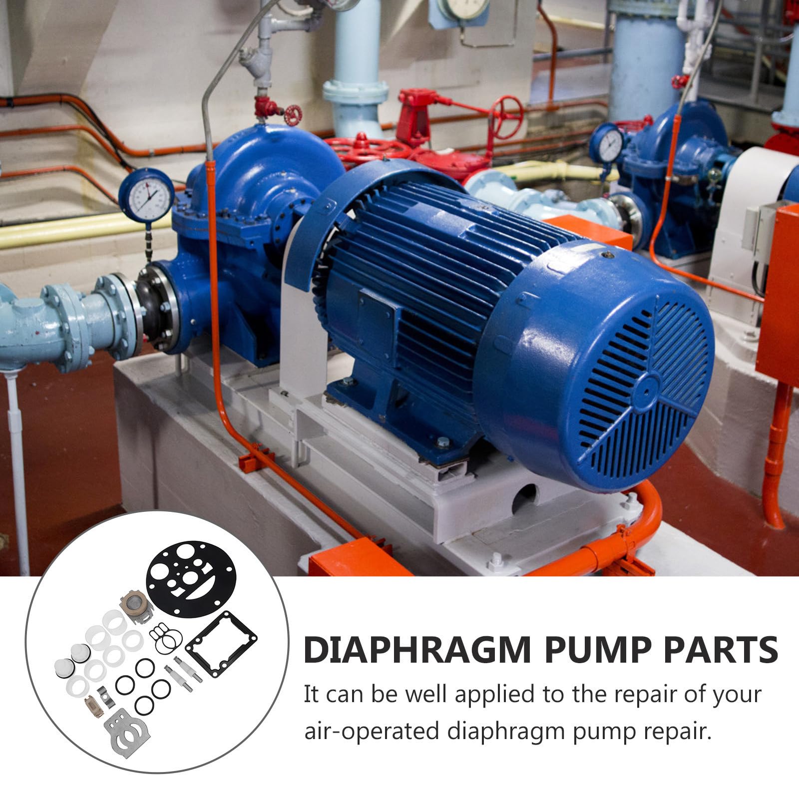 Ersatzteile für Membranpumpen Reparaturset für Luftmembranpumpen