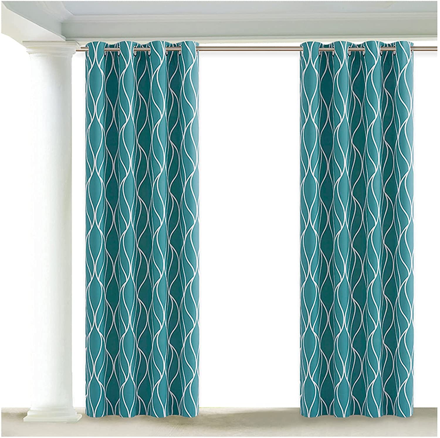 Voile d'ombrage bleu lac 3x2,7m pour moderniser votre balcon