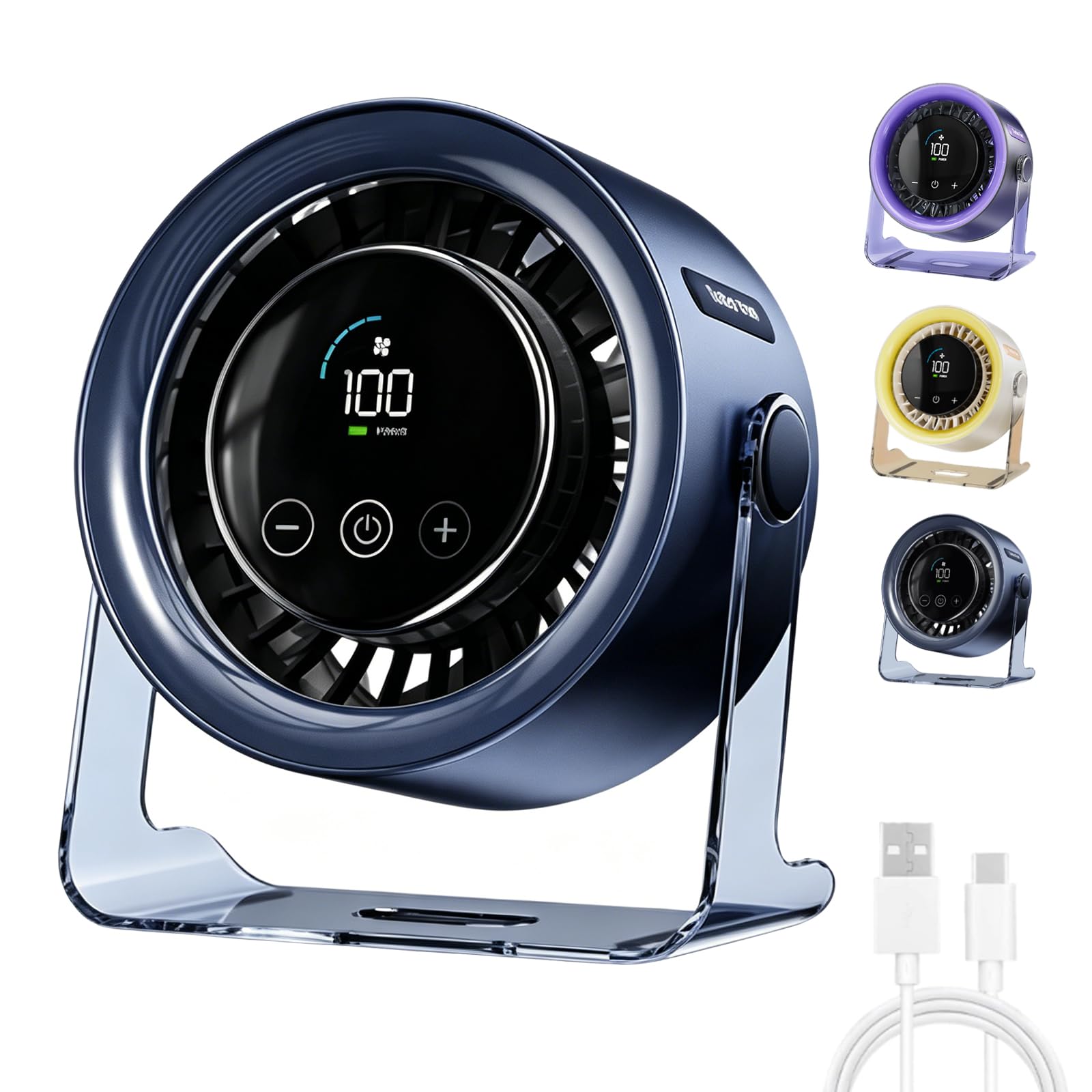 Ventilateur de bureau silencieux pour travailler sans bruit et rester frais