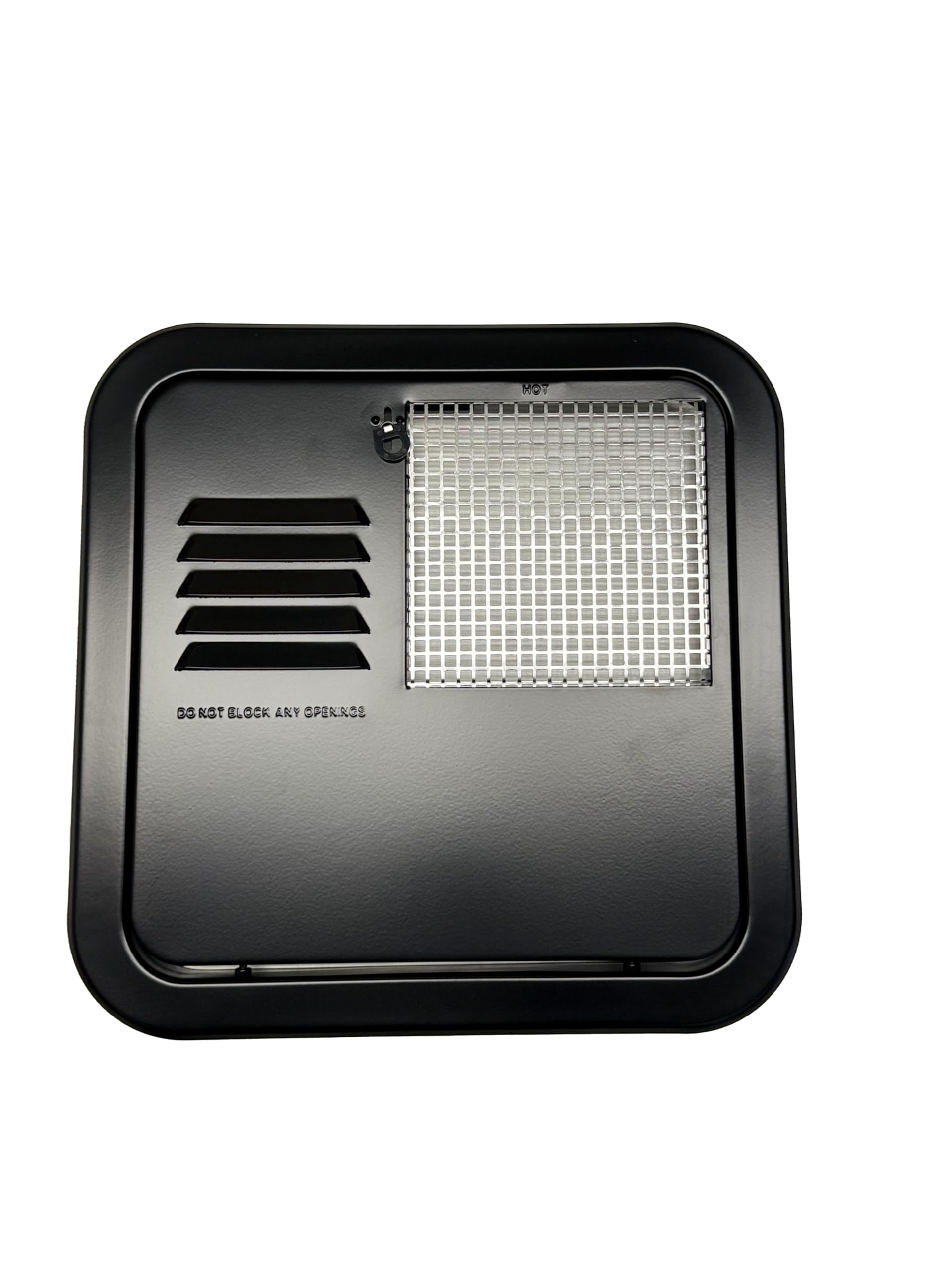 Puerta para calentador de agua Elk Mountain, compatible con 4 calentadores de agua Surburban de 6 galones, modelo Suburban 6255AEB, color negro