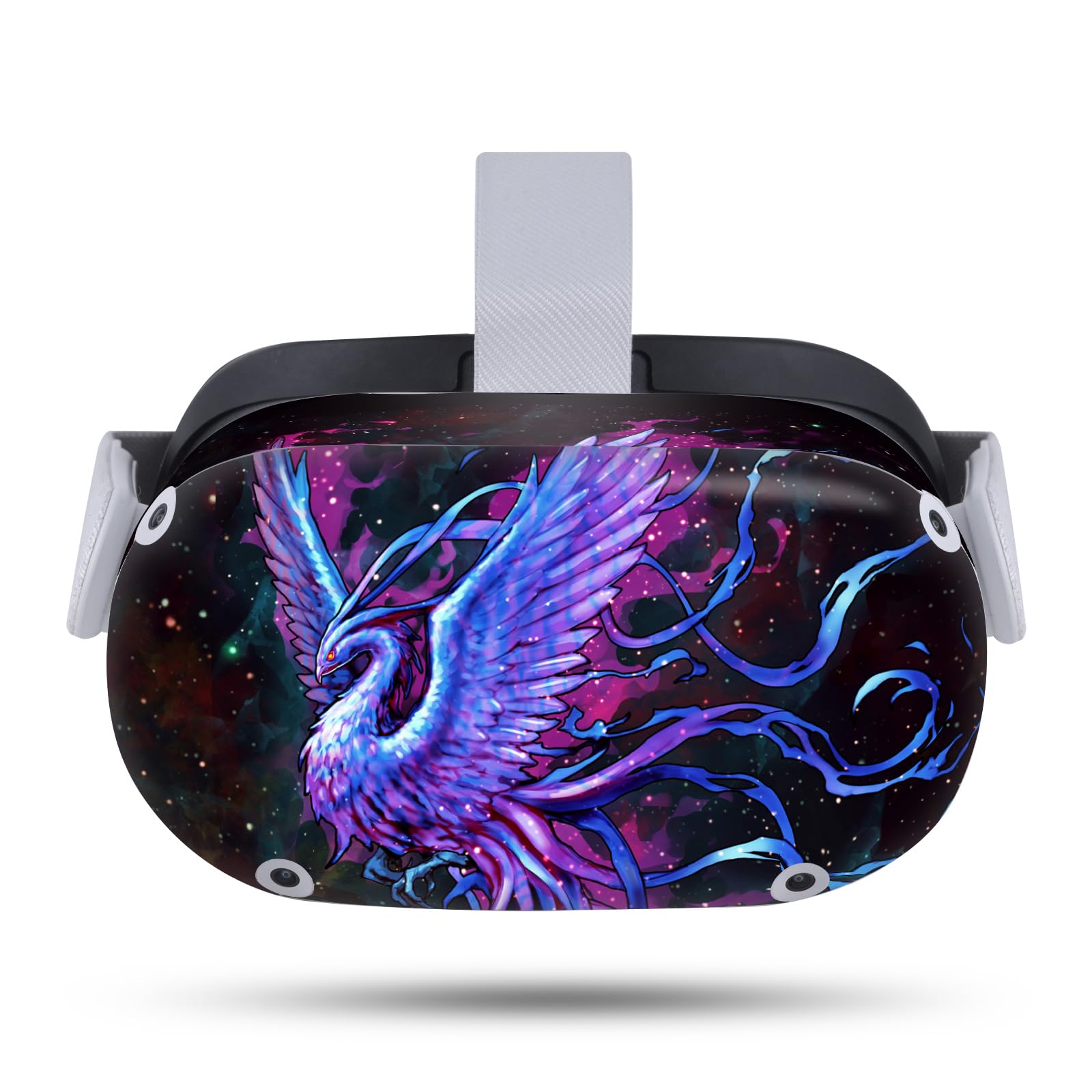 Head Case Designs Officially Licensed Christos Karapanos Phoenix Art Mix Vinyl Sticker Skin Decal Cover Compatible with Meta Quest 2