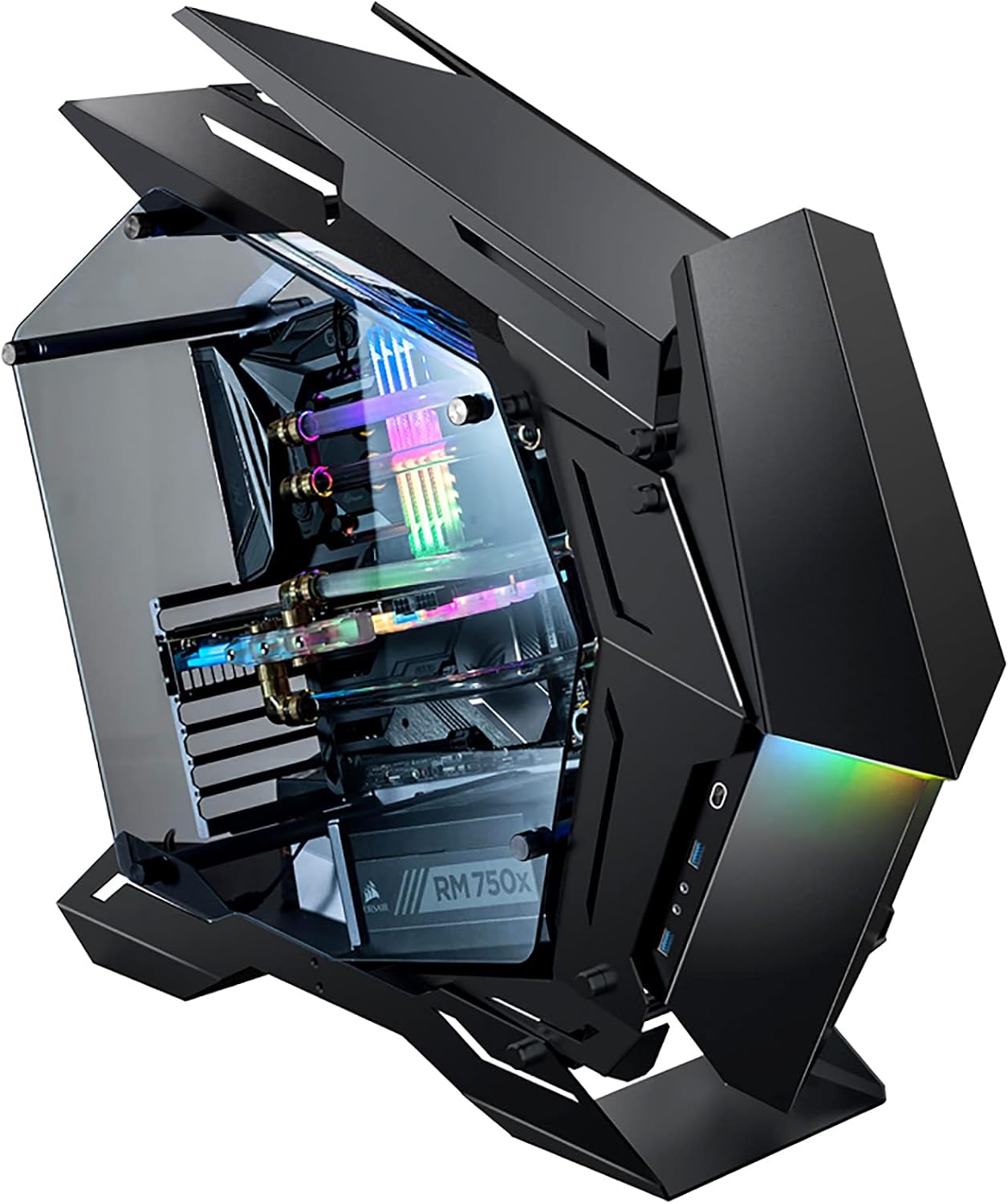 LIQIANG Pc Gaming Case, Motherboard Support EATX, ATX
