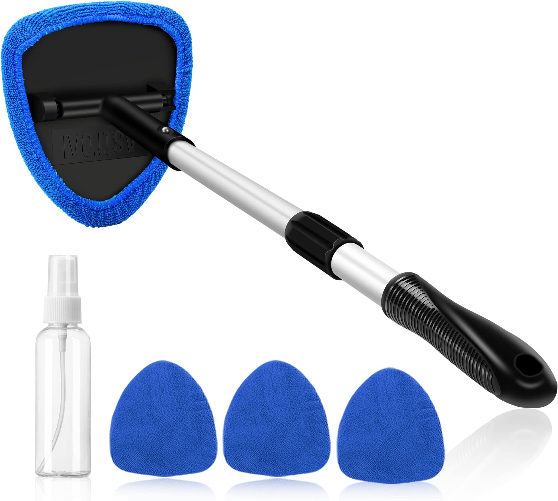 AstroAI Car Windscreen Cleaner, Car Window Cleaner with 4 Reusable and