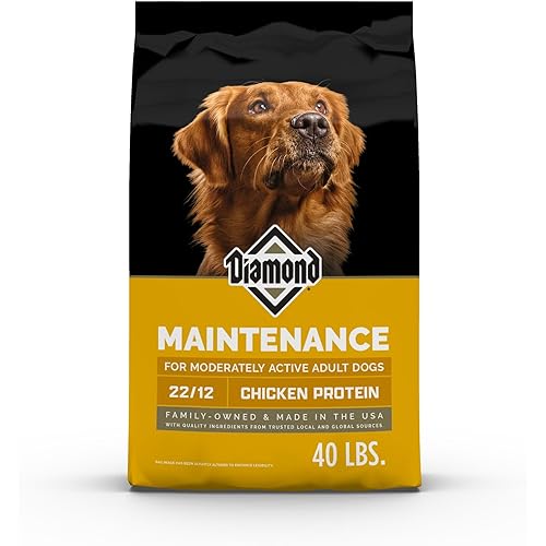 Diamond PREMIUM RECIPE Maintenance Complete and Balanced Dry Dog Food for a Moderately Active Dog, 40lb