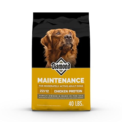 Diamond PREMIUM RECIPE Maintenance Complete and Balanced Dry Dog Food for a Moderately Active Dog, 40lb