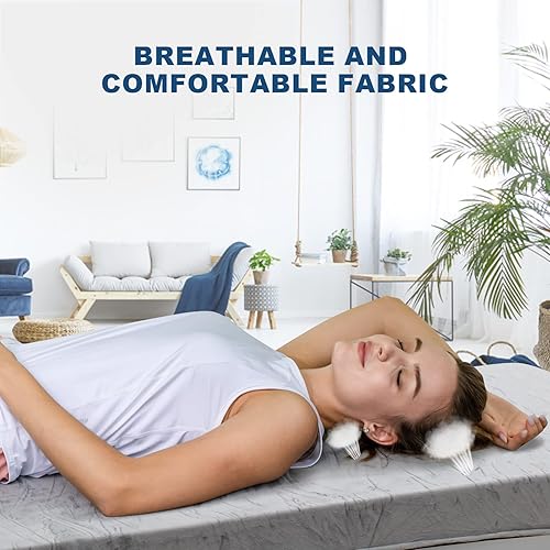 Miniatura 6 de KingChii Cover for Memory Foam Camping Mattress Pad Velvet Cover Outdoor Mat Sleeping Pad