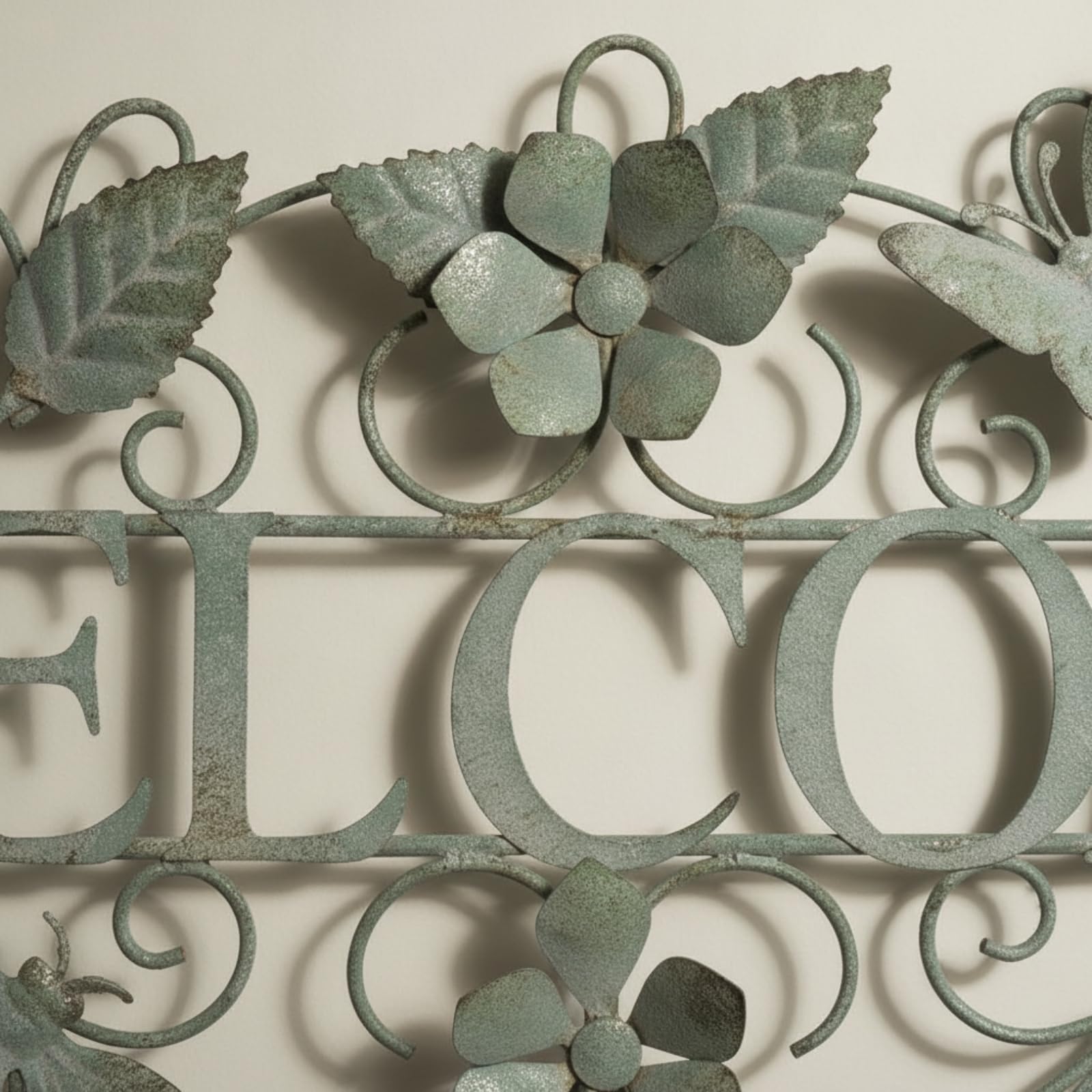 Placca da Parete Traforato | Cllo di Benvenuto, Decorativo, Insegna Decorativa, per, Giardino, Verde