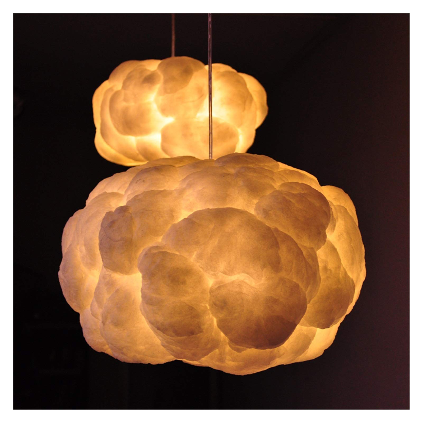 Lampadella Light Floating Cloud Floating Designer Nordic Designer Lampazza personalità Decorare Ciondolo per Bambini per Bambini Luce di Nuvola di Cotone