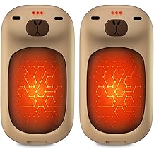Capybara AI Hand Warmers Rechargeable 2 Packs 24 Hrs Long Safe Pocket-Size AI Smart Chips Electric Heater Cute Animal Gifts for Kids Women Men Outdoor Indoor Essentials
