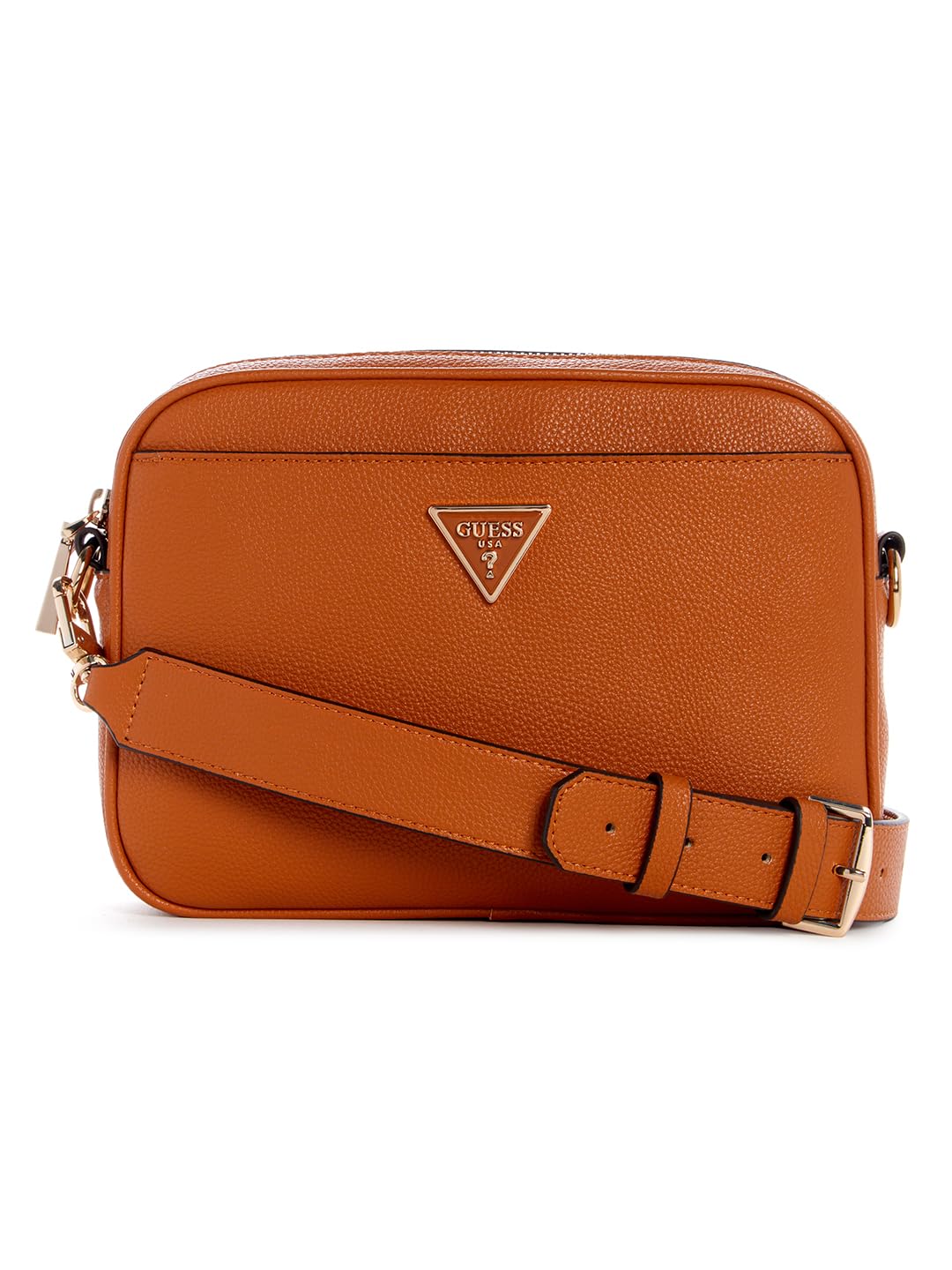 GUESS Meridian Camera Bag, Cognac