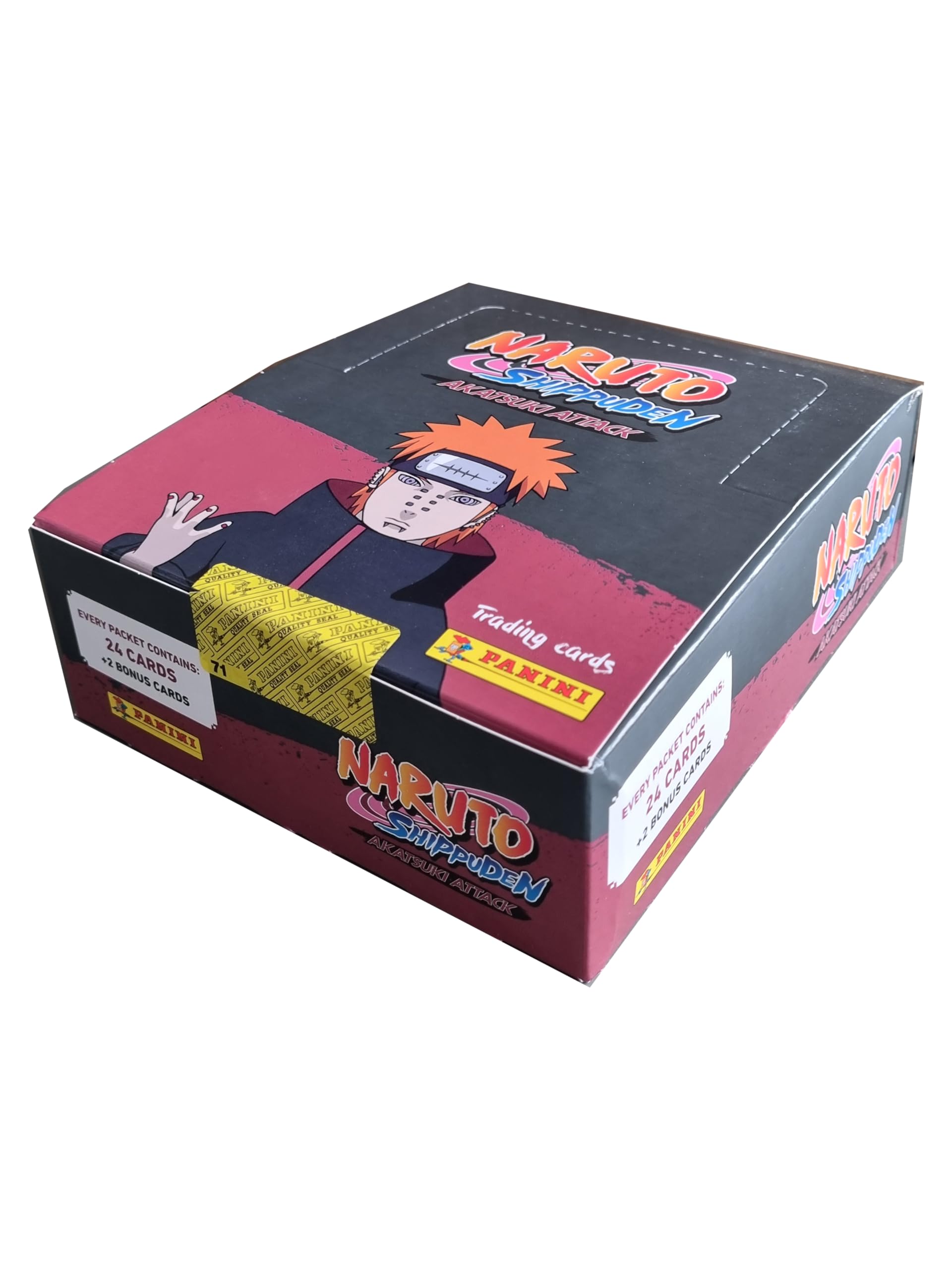 Panini Naruto Shippuden Akatsuki Attax Trading Cards (2024) Deutsche Version - 1x Fatpack Display je 10x Fat Packs