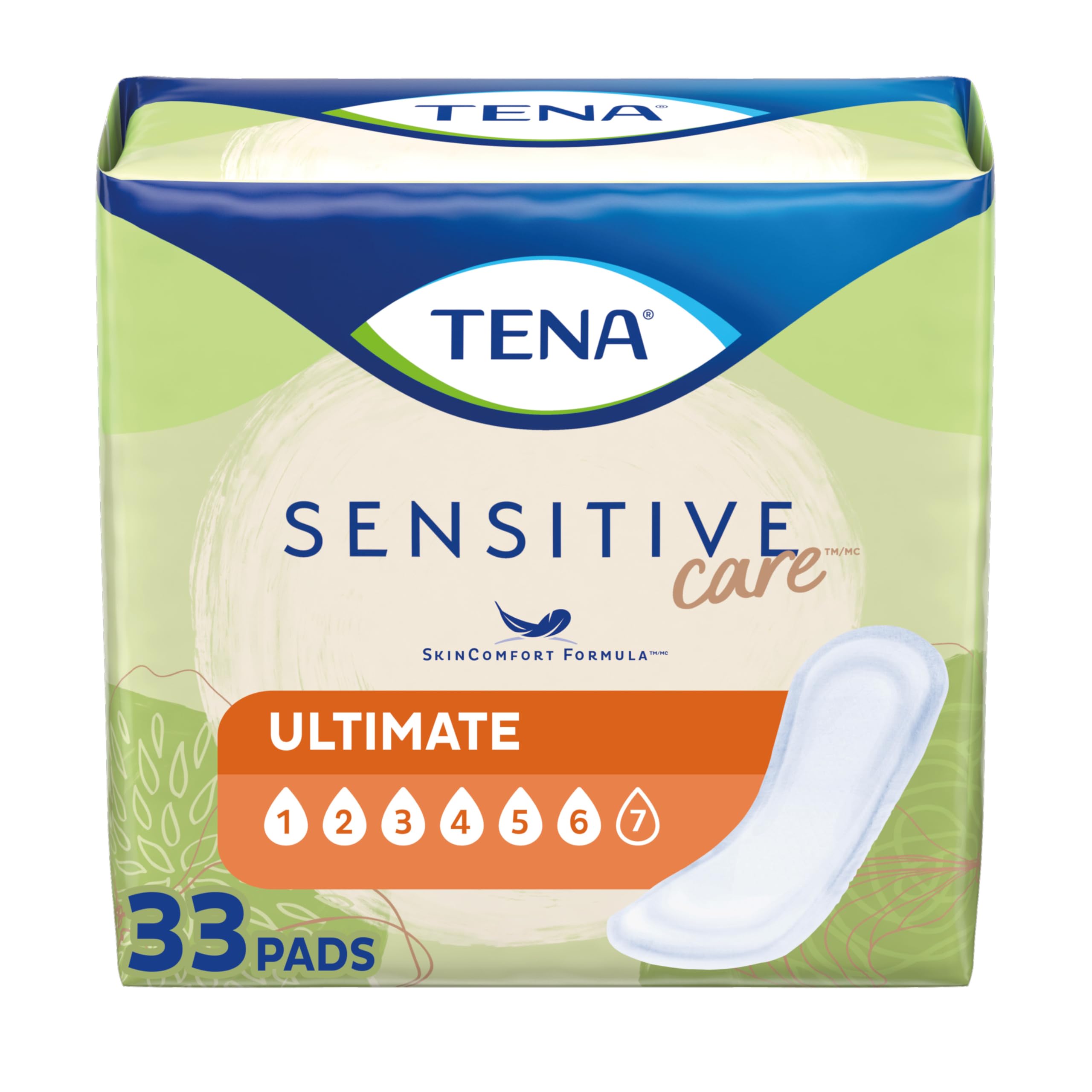 Tena Slip Tena Serenity Ultimate Regular Pads, 36 Count