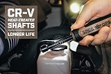 Spec Ops Tools Nut Driver Set with Portable Zipper Bag for Professional Construction & Jobsite Use, CR-V Heat-Treated Shafts for Long Bolt Applications, MOA Grip, Metric 7-Piece – view 2